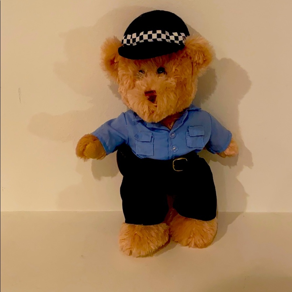 Stuffed police officer